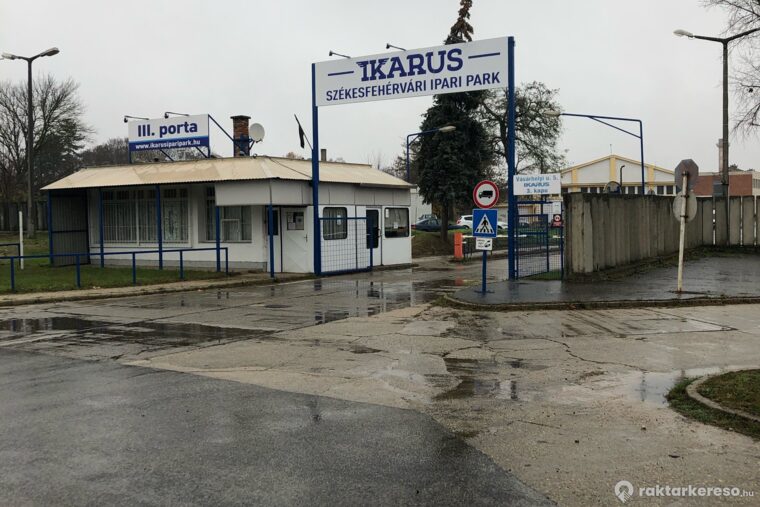 Kiadó raktár Ikarus Székesfehérvári Ipari Park