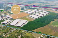 Kiadó raktár LogStar Park Fehérvár M7